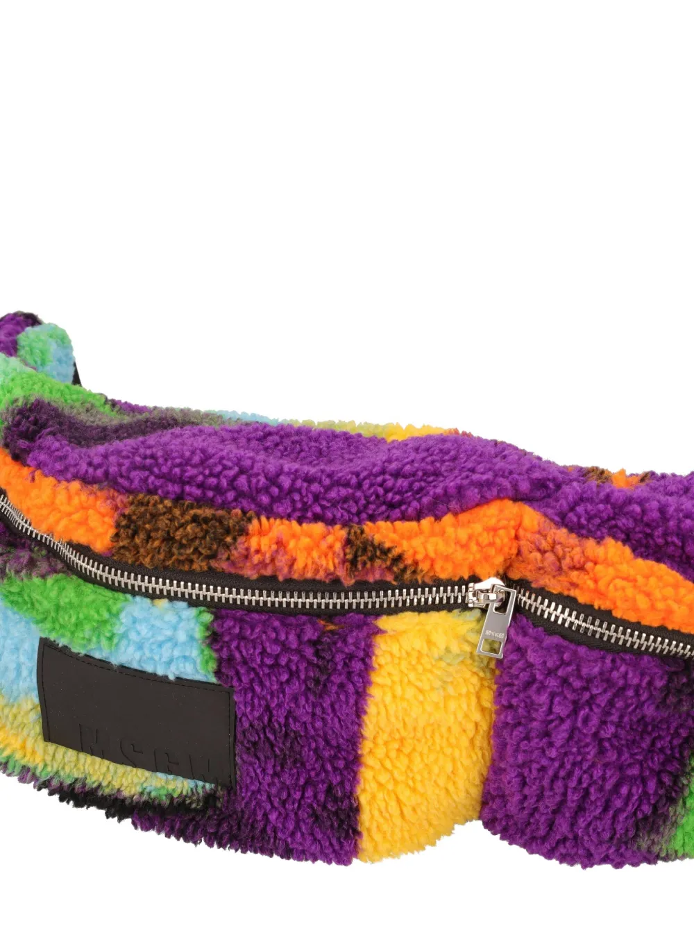 MSGM Pre-owned Zip-fastening Trudy Bag In Purple