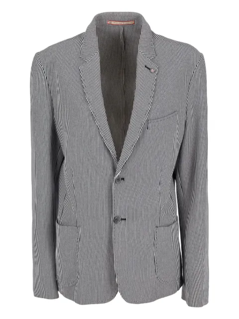 Massimo Rebecchi striped two-buttoned jacket
