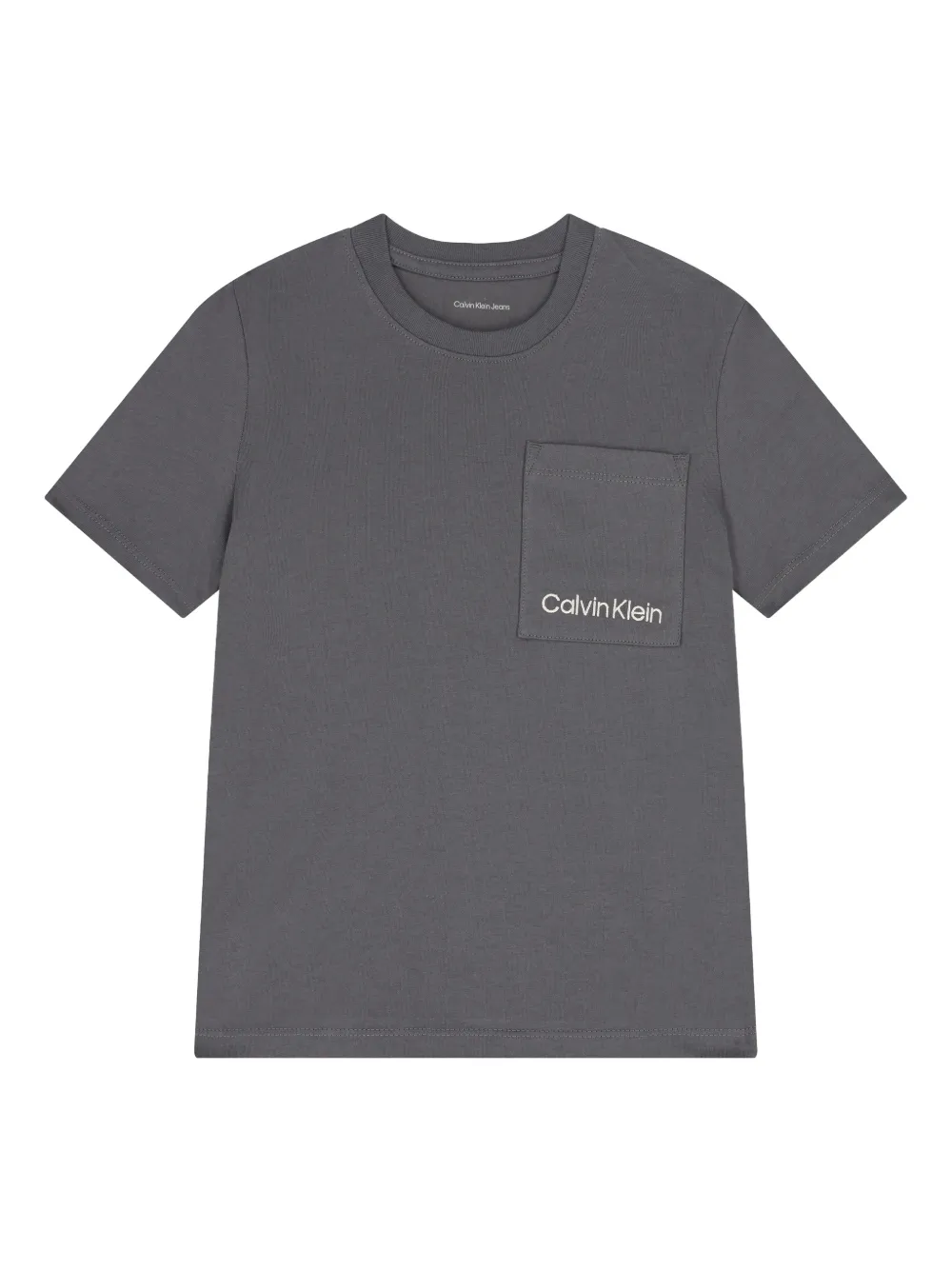 Calvin Klein Kids short-sleeve T-shirt - Grigio