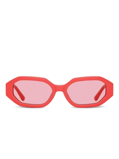 The Attico Irene geometric-frame sunglasses