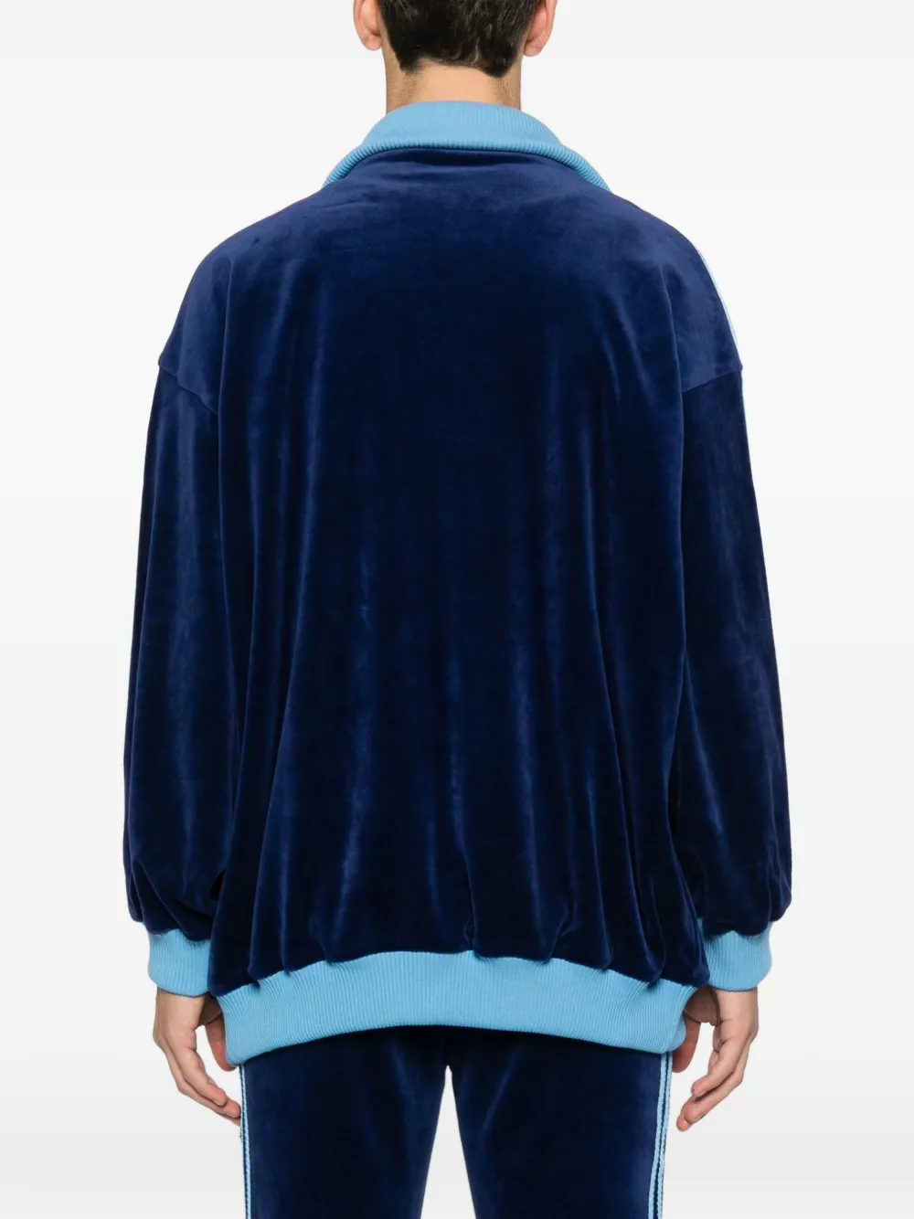 Adidas Originals X Avavav Zip-up Sweatshirt In Blue