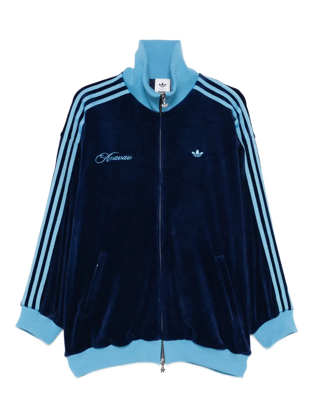 Adidas Originals X Avavav Zip-up Sweatshirt In Blue