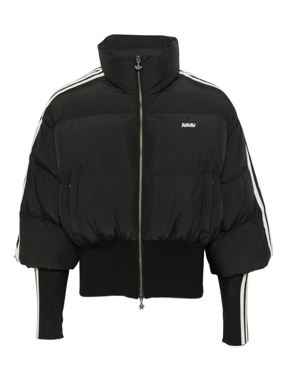 Adidas Originals X Avavav Puffer Jacket In Black