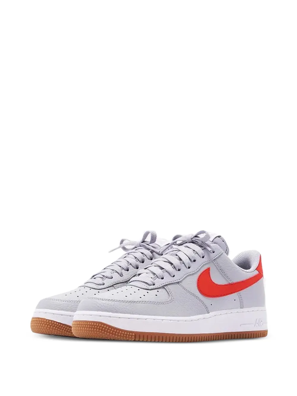 Nike Kids Air Force 1 low-top sneakers Grijs