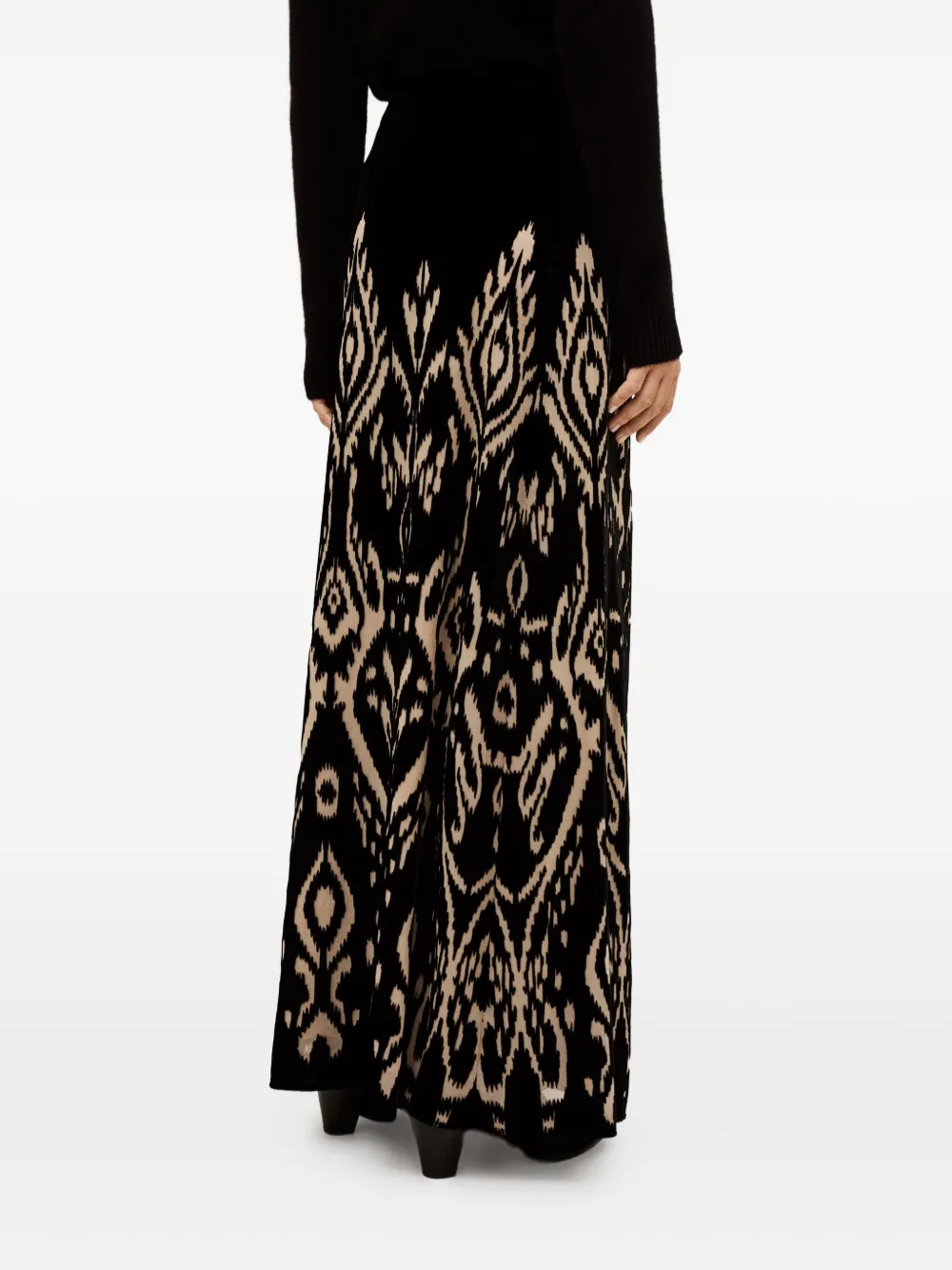 Ba&Sh Alpha rok met patroon Zwart