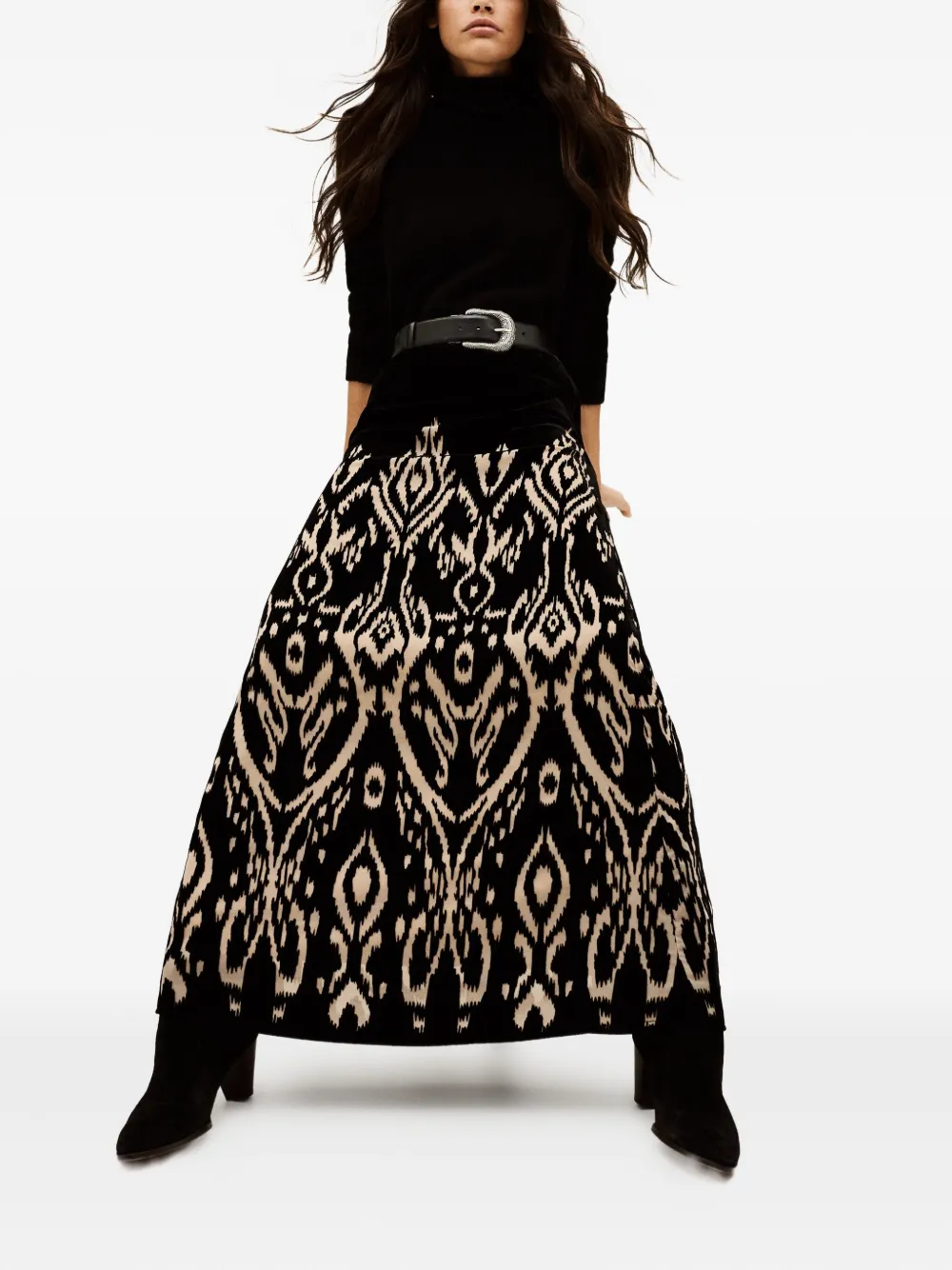 Ba&Sh Alpha patterned skirt | Gonne svasate | Image 2