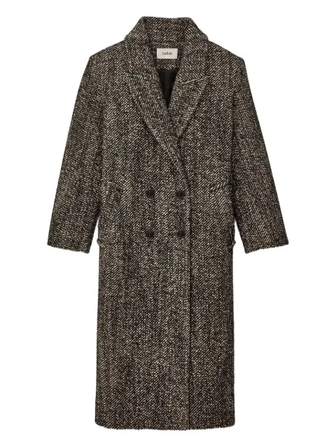 Ba&Sh Voxlow double-breasted patterned coat