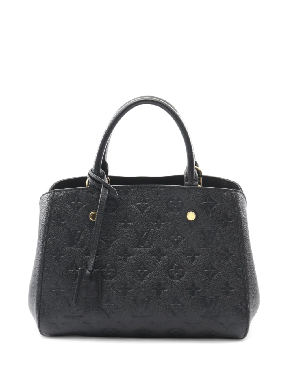 Louis Vuitton Pre-Owned Borsa a tracolla Monogram Empreinte Montaigne BB 2015 - Nero