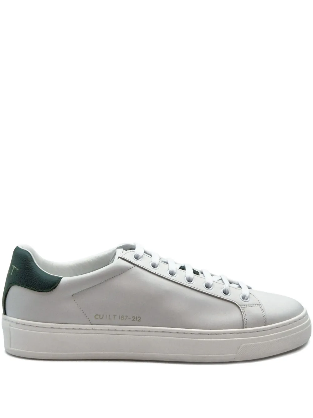 CU | LT ESSENCE logo-detail lace-up sneakers - Bianco