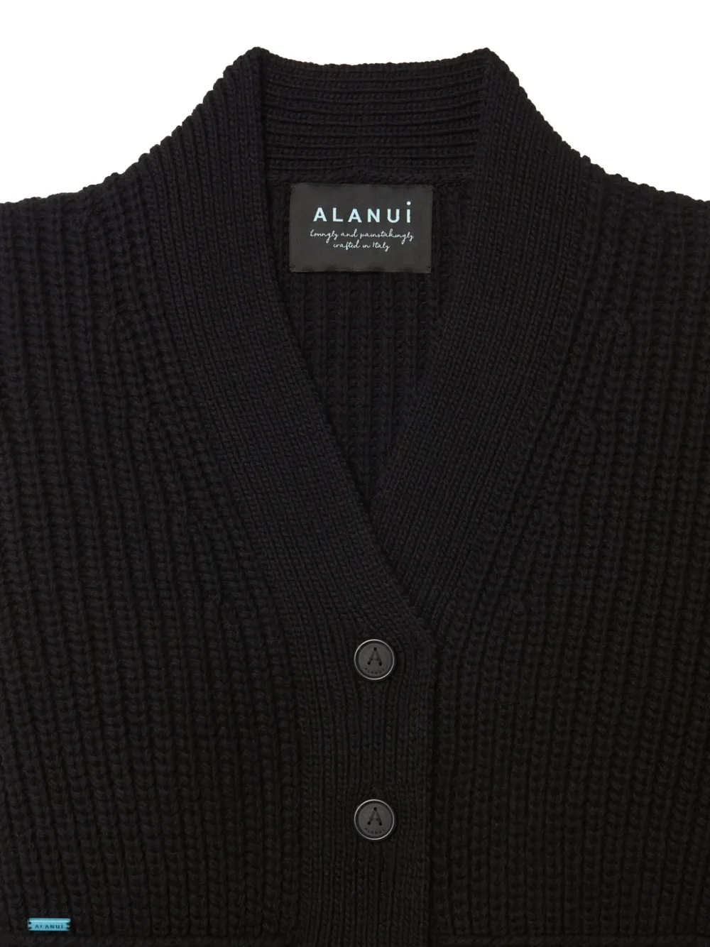Alanui Vest met knopen Zwart