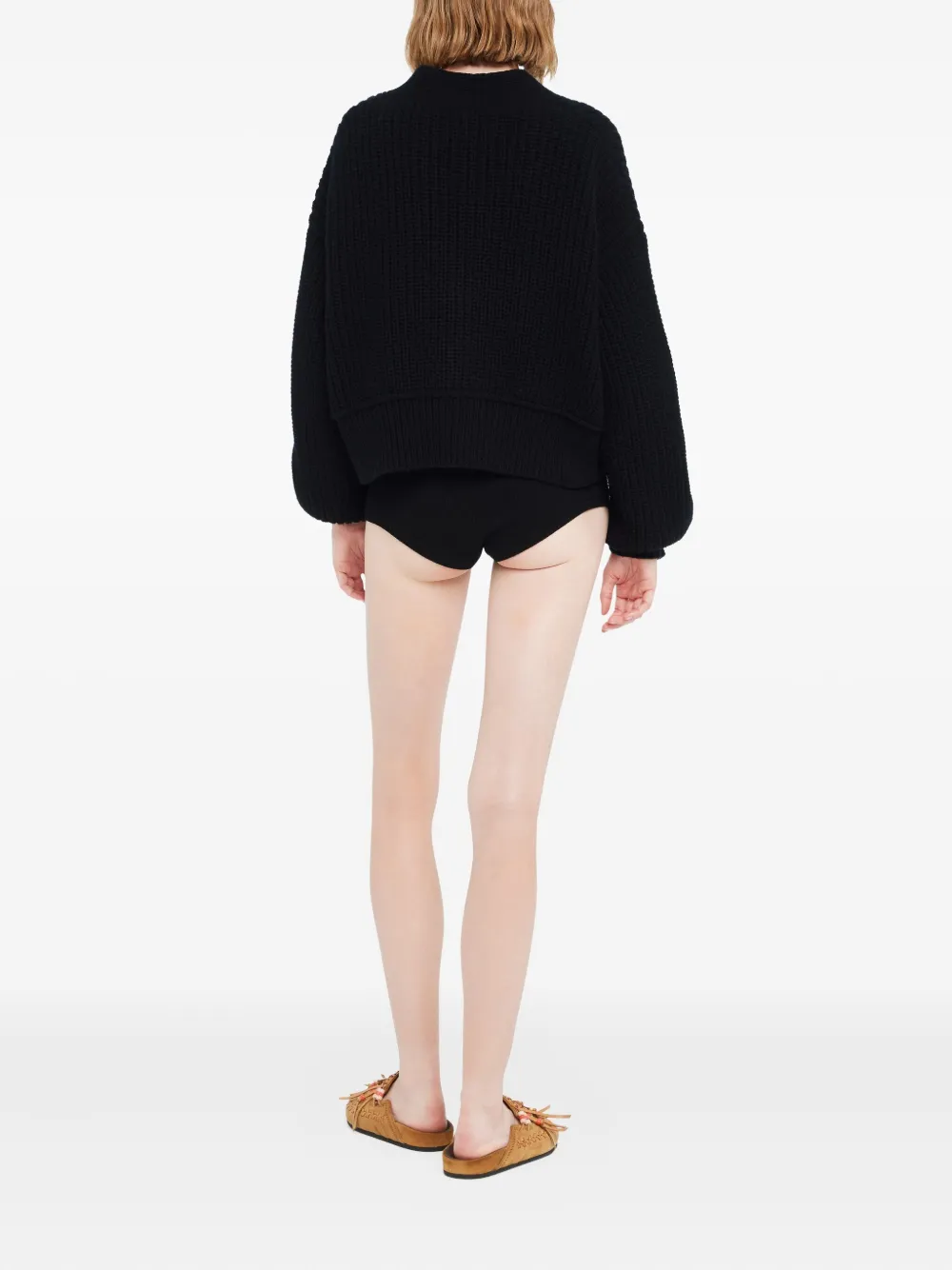 Alanui Vest met knopen Zwart