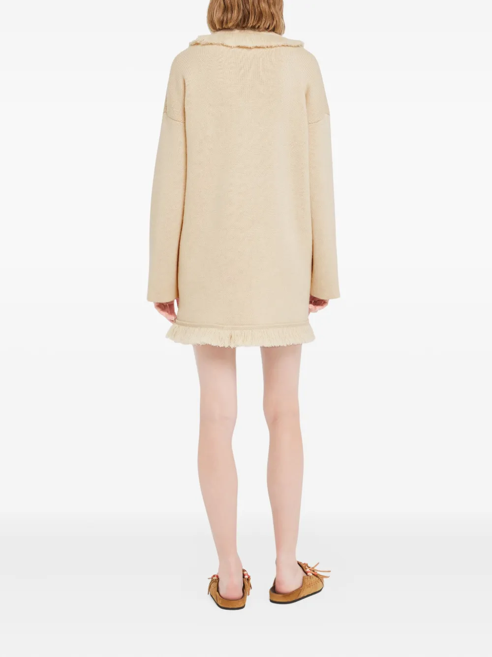 Alanui Jas met franje Beige