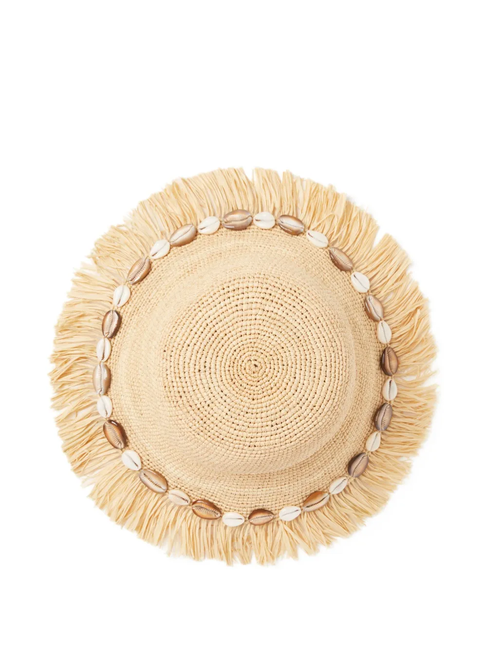 Alanui  Chasing The Shadows fringed shell-detail hat | Image 2