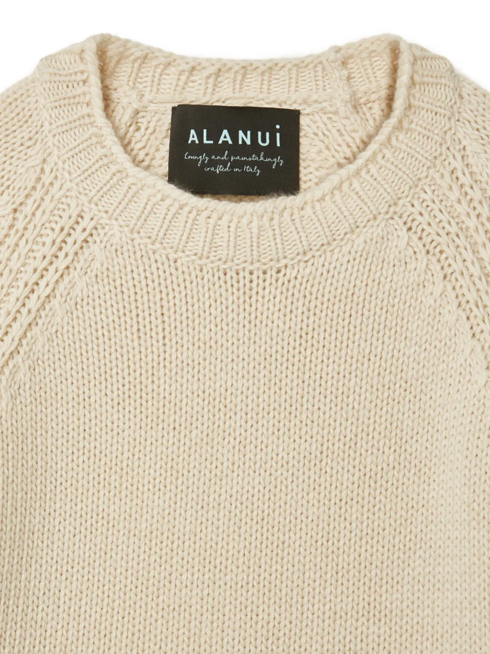Alanui Pullover Mit Raglanärmeln In Brown