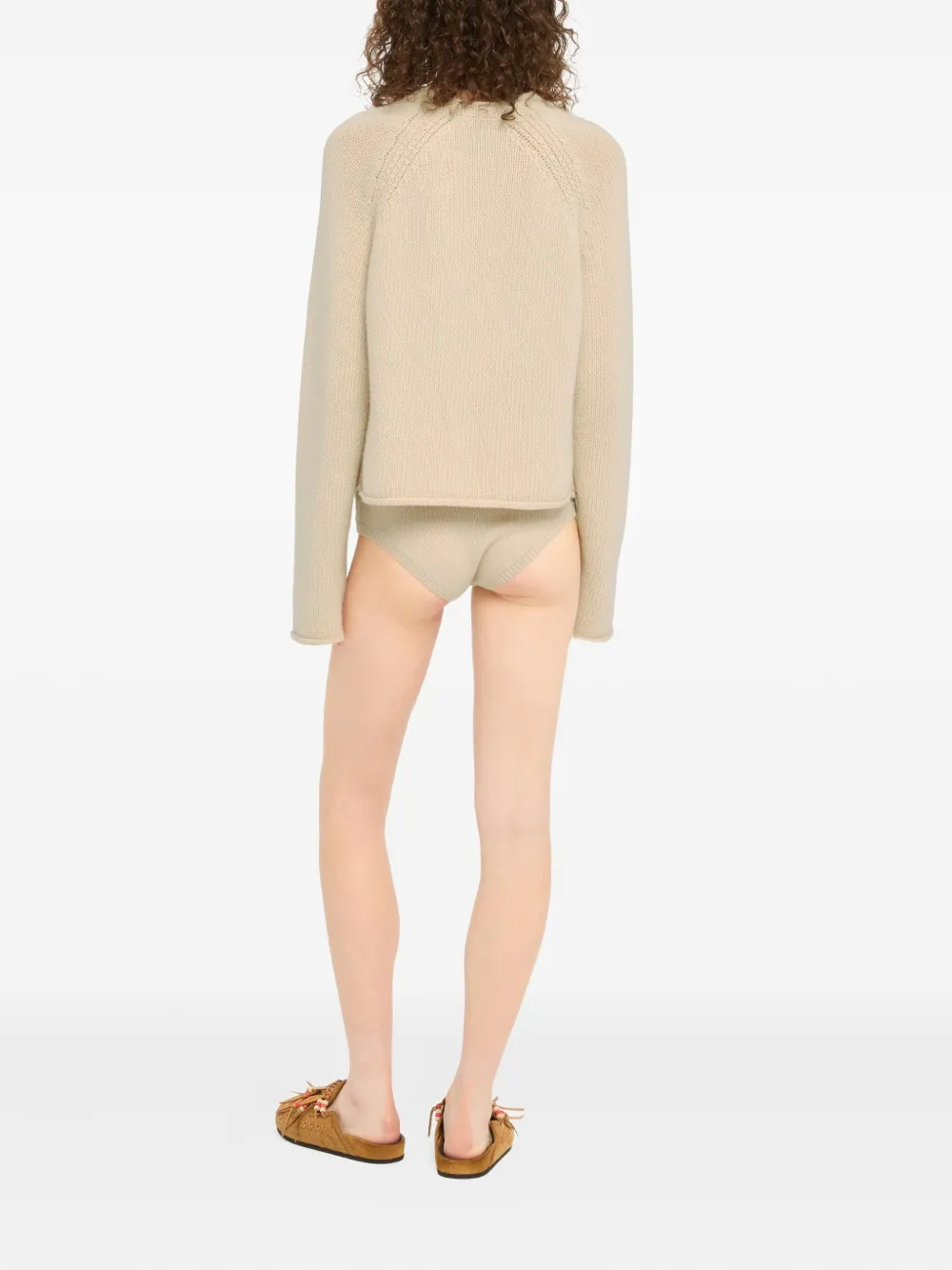 Alanui Pullover Mit Raglanärmeln In Brown