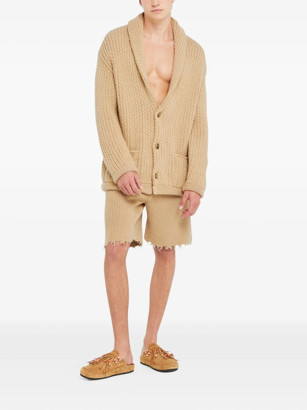 Alanui patch-pocket buttoned cardigan | Cardigans | Image 2