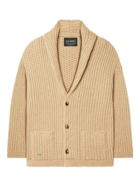 Alanui patch-pocket buttoned cardigan