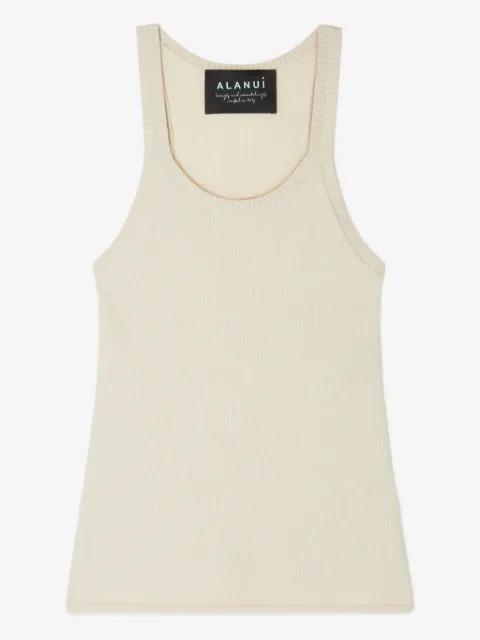Alanui ribbed finest tank top