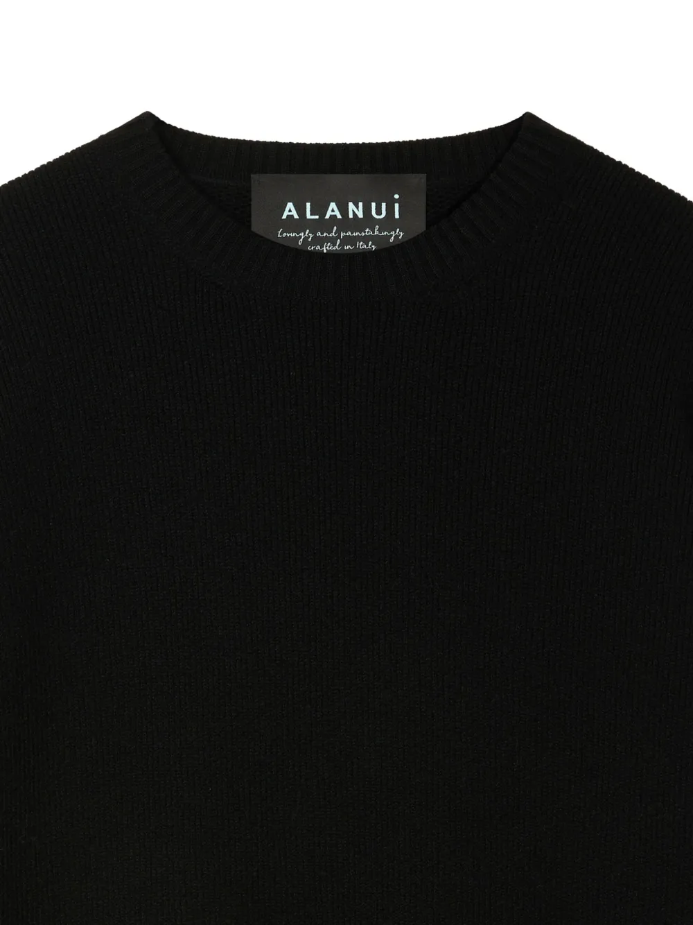 Alanui Finest T-shirt met korte mouwen Zwart