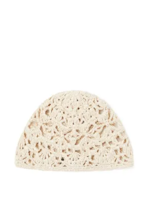 Alanui floral-motif Bucket Hat | Neutrals | FARFETCH AO