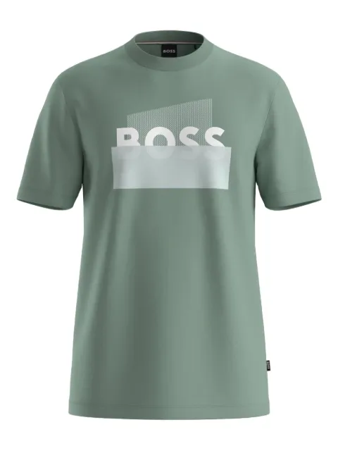 BOSS playera con logo estampado