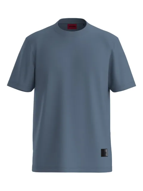 HUGO Camiseta com patch de logo