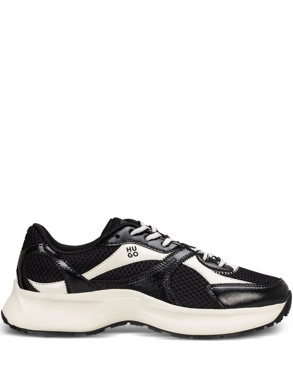 HUGO Sneakers con inserti in rete - Nero