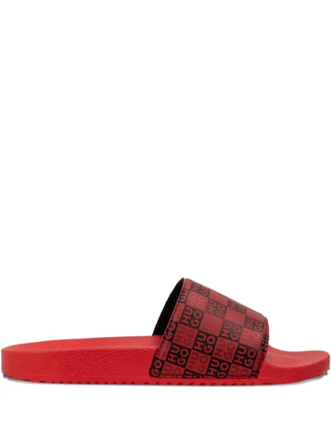 HUGO Chinelo com estampa de logo