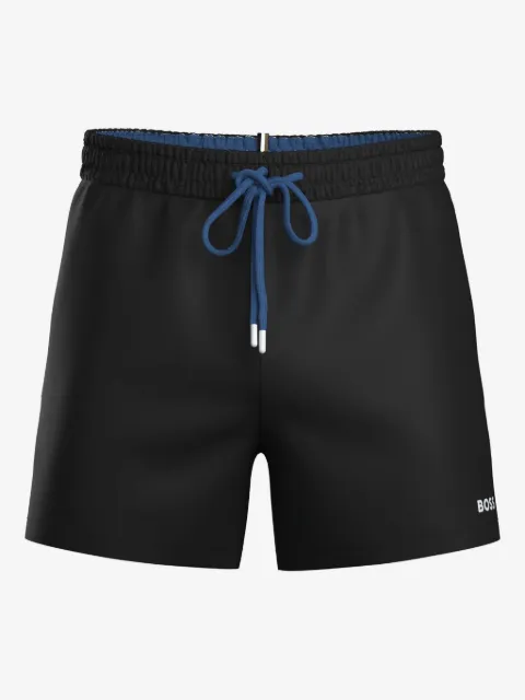 BOSS quick-dry swim shorts with logo detail