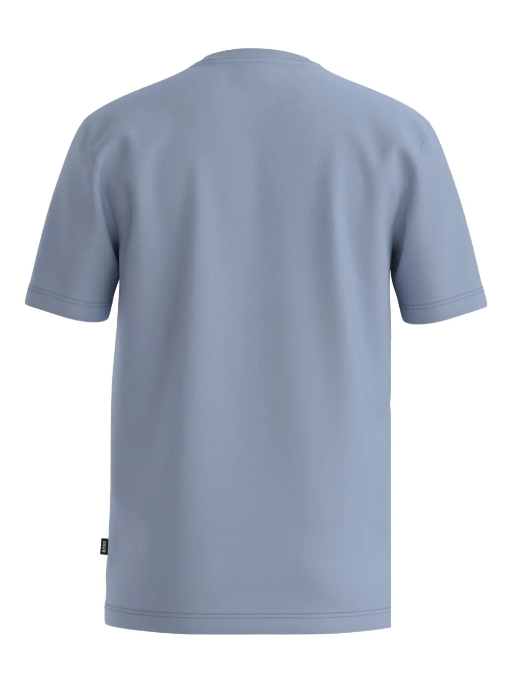 BOSS T-shirt met logo - Blauw