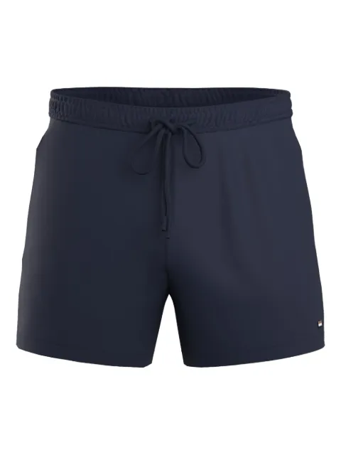 BOSS shorts de playa con cordones en la pretina