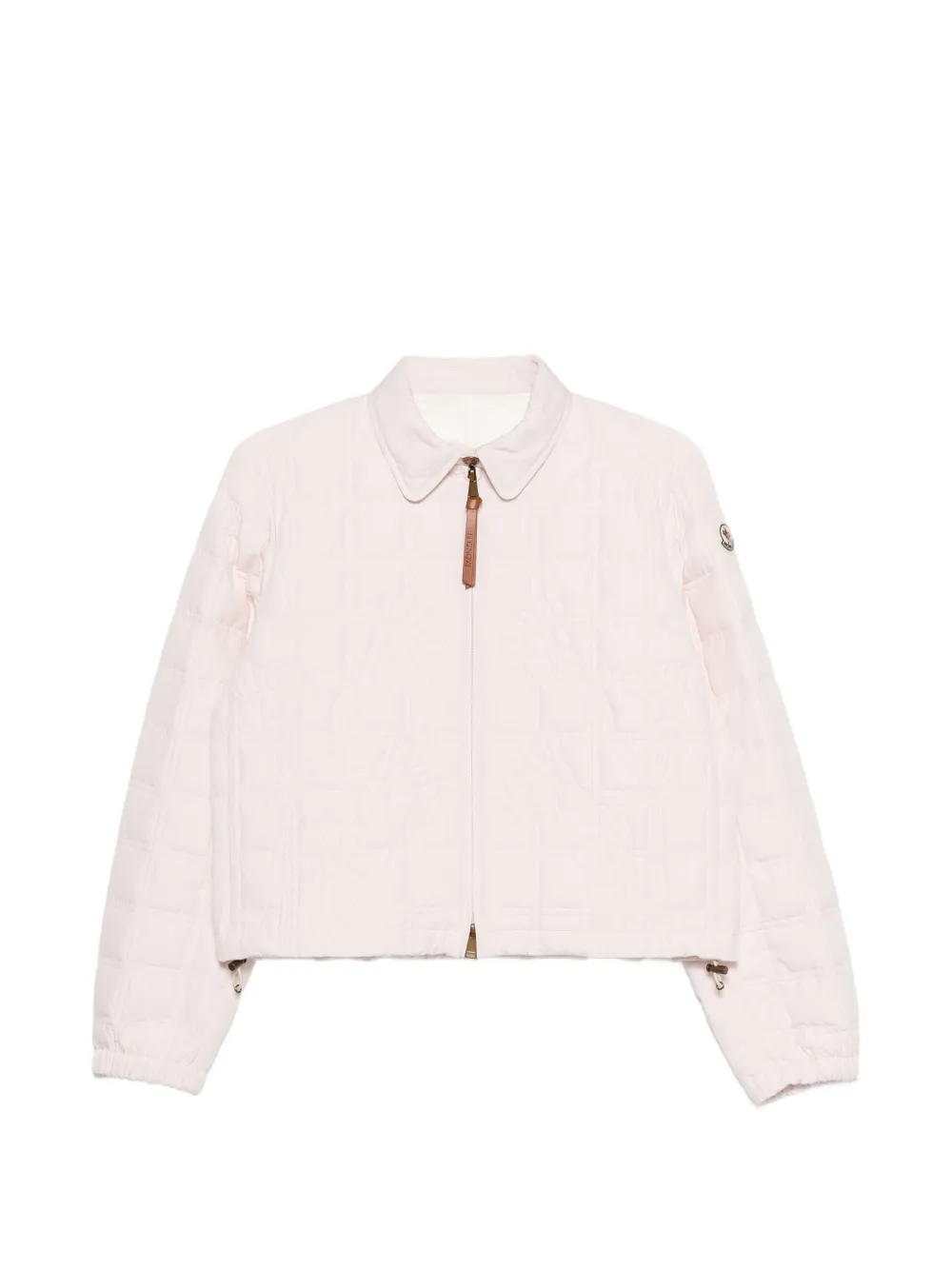 Moncler - Jack met kraag en rits - dames - Polyester/polyamide