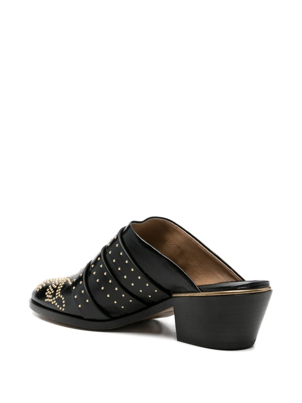 Chloé Susanna studded mules Zwart