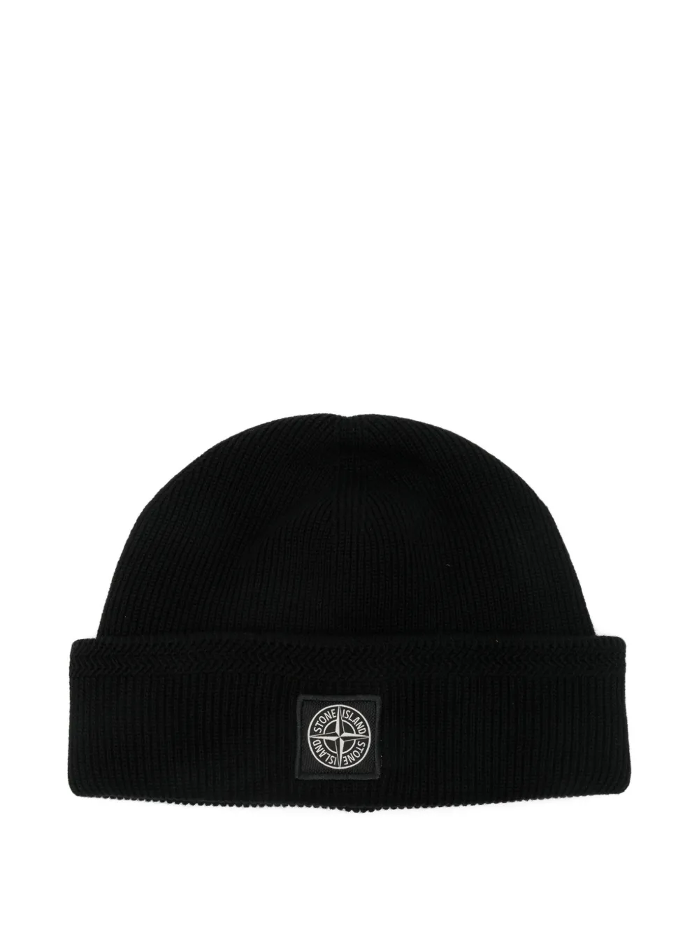 Stone Island Compass beanie hat - Nero