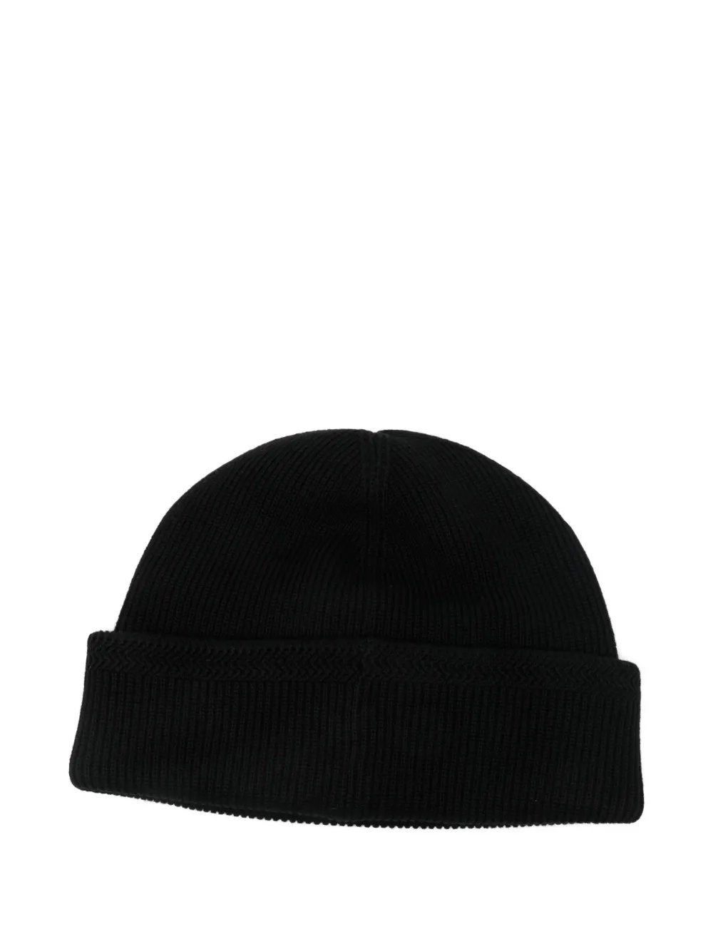 Stone Island Compass beanie hat - Zwart