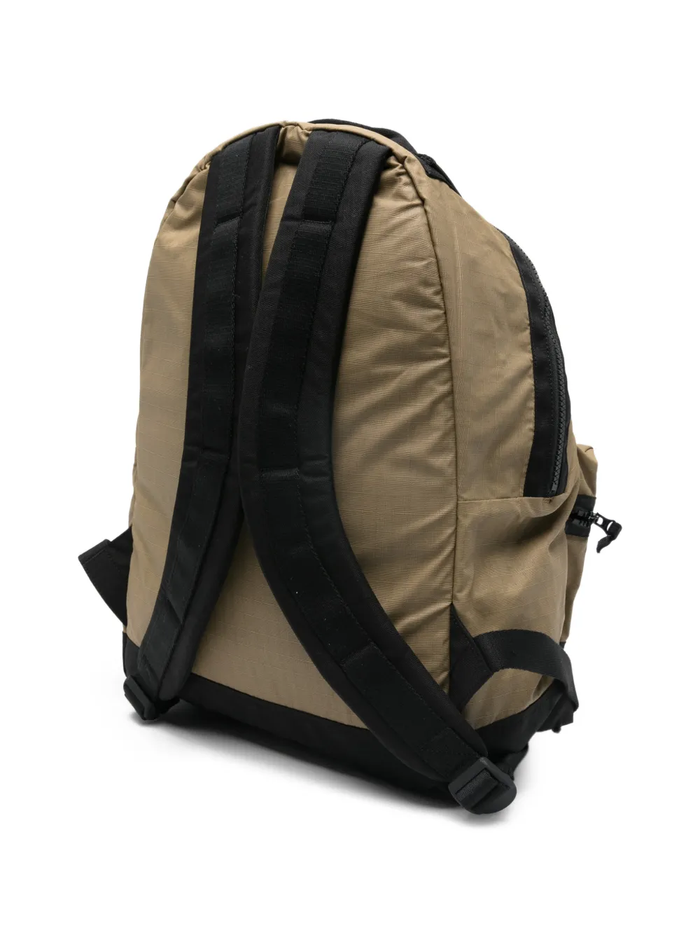  Stone Island Logo-patch Ripstop Backpack - Green 