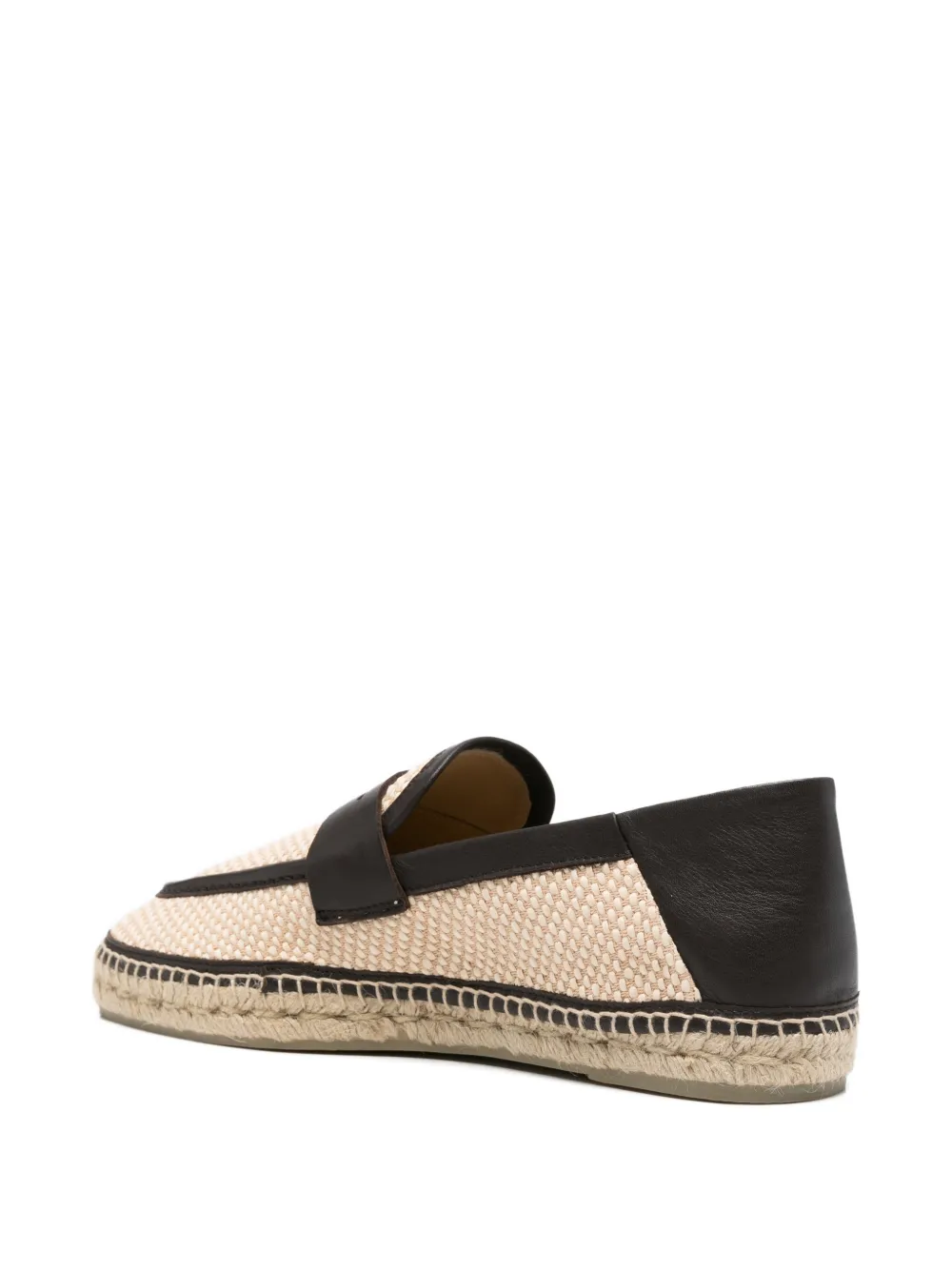 Castañer Norris leather-trim espadrilles Beige