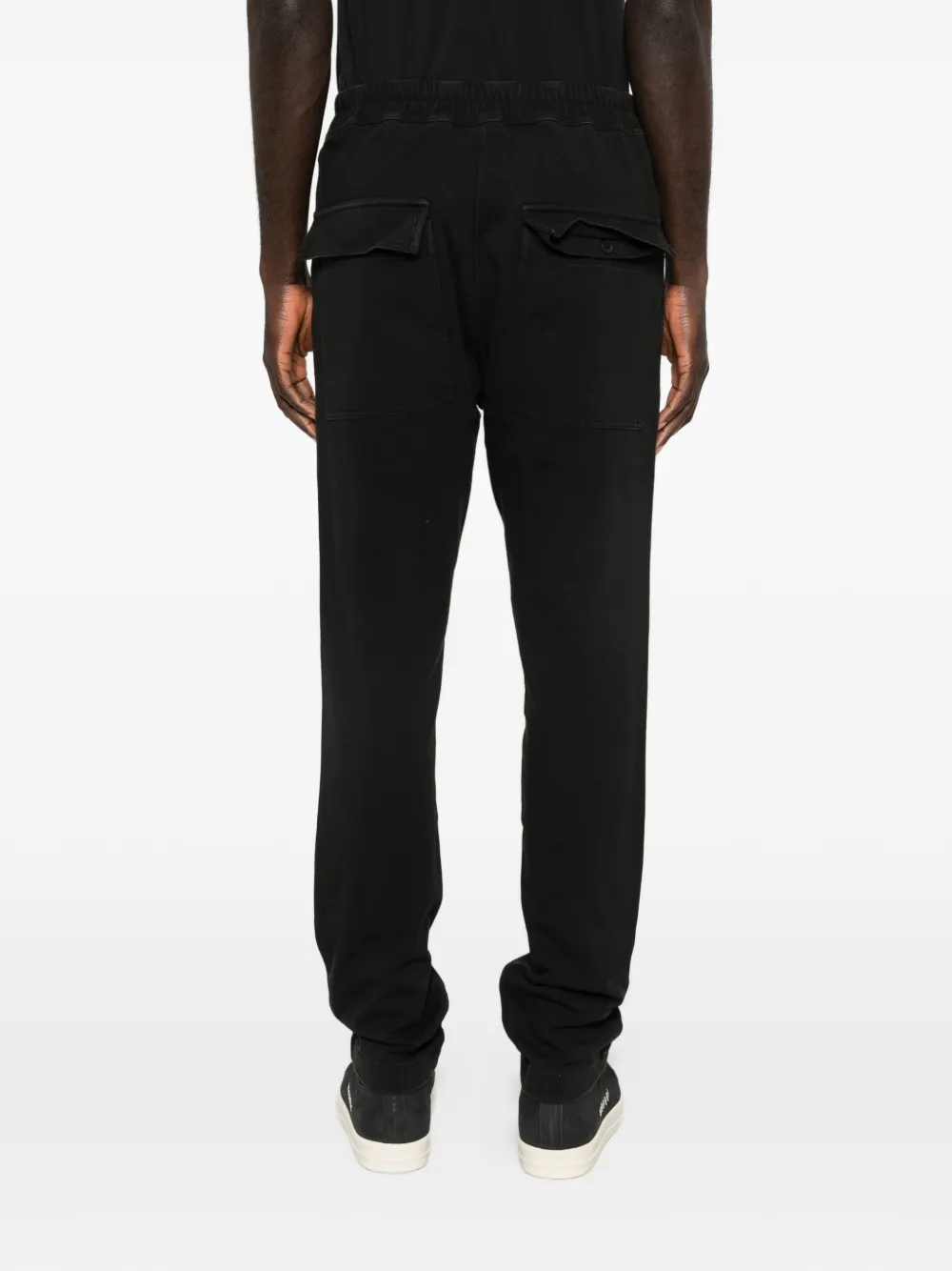 Moncler x Rick Owens skinny trainingsbroek met borduurwerk Zwart