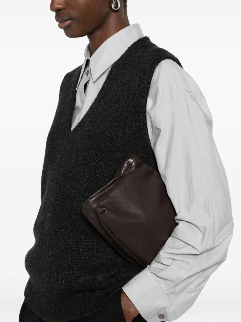 The Row Tasche clutch bag - Bruin