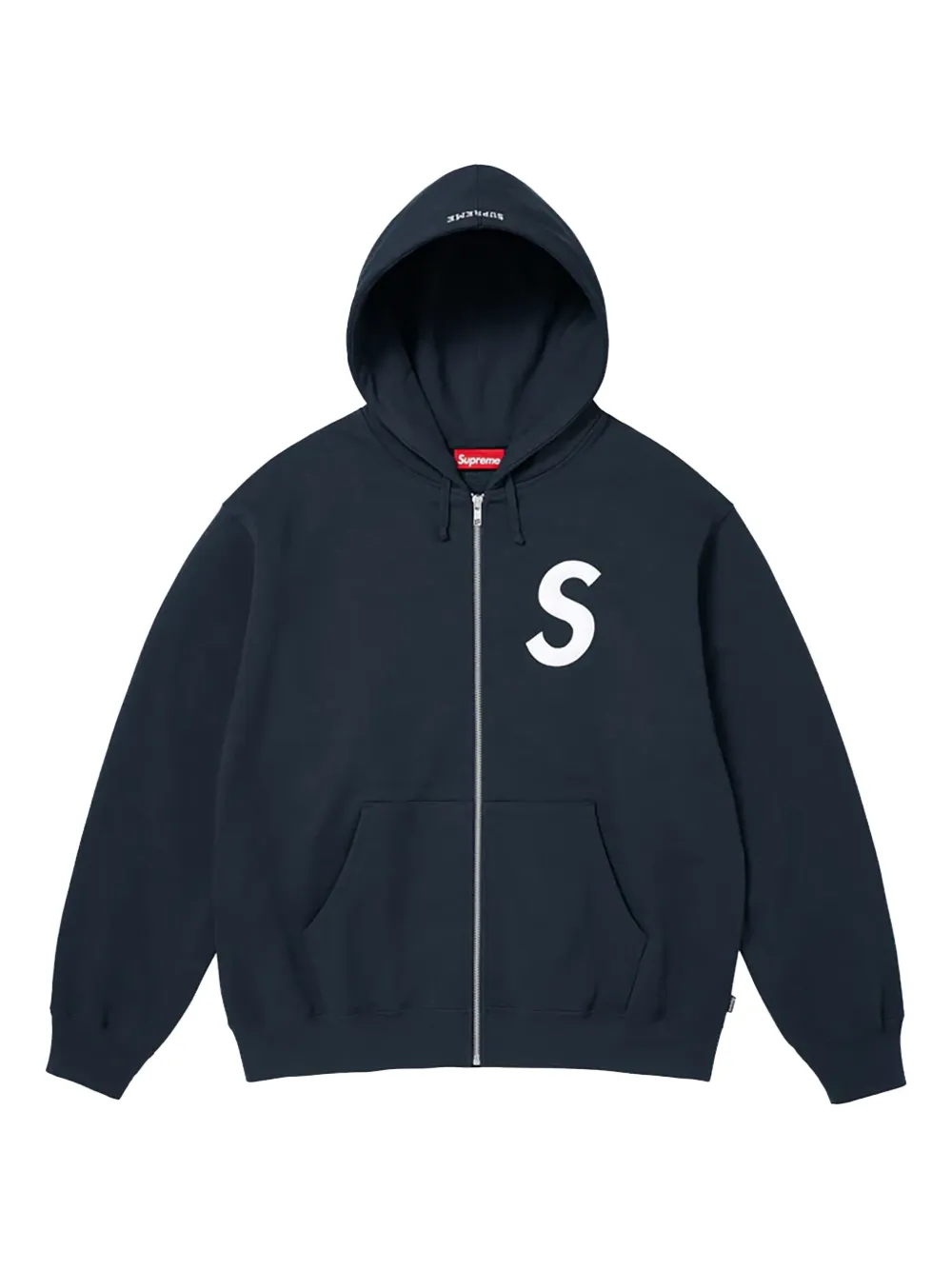Supreme Kapuzenjacke mit S-Logo - Blau
