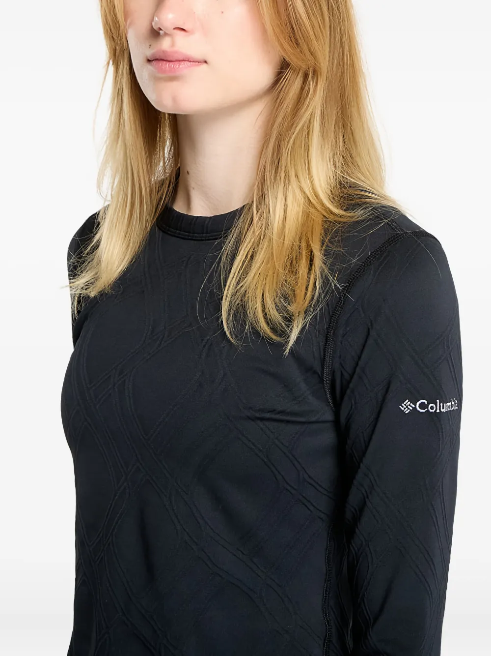 Columbia Granite Point™ LS Crew top Zwart