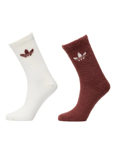 adidas trefoil-logo socks (pack of two)