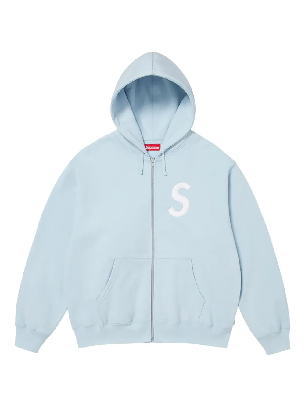 Supreme Kapuzenjacke mit S-Logo - Blau