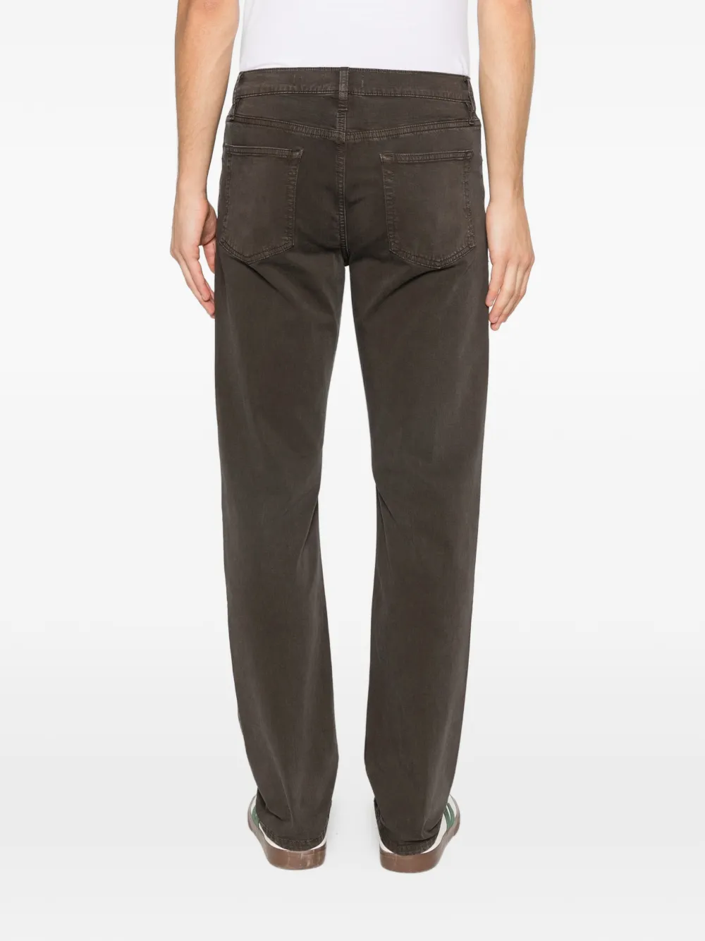 FRAME Modern straight broek Bruin