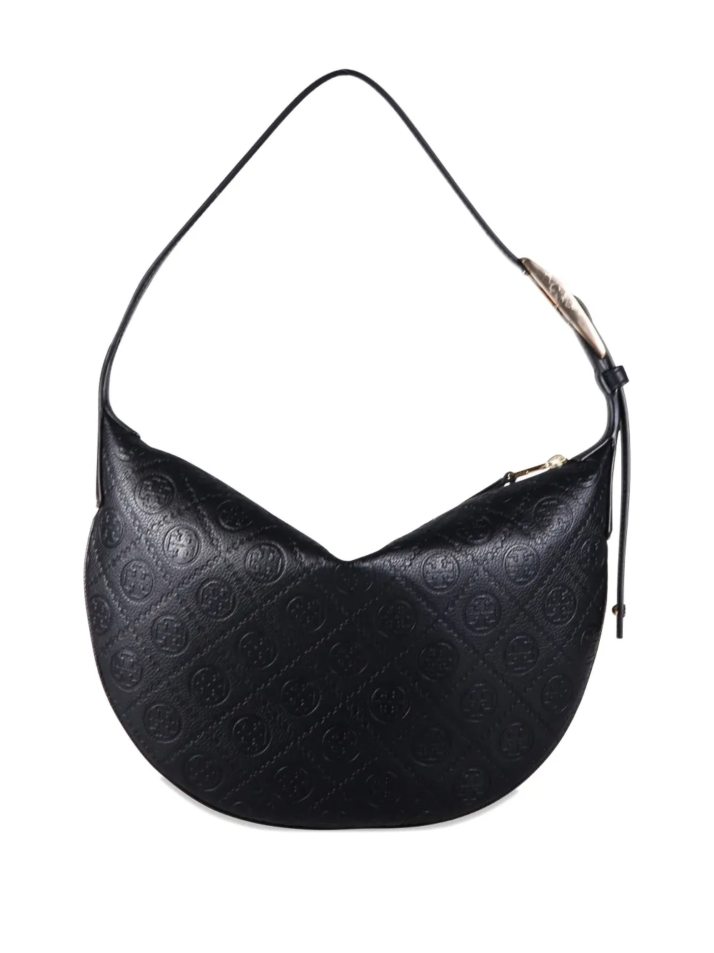 Tory Burch T-Monogram Balloon shoulder bag - Zwart