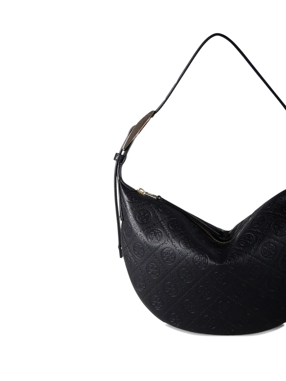 Tory Burch T-monogram Balloon Shoulder Bag In Black