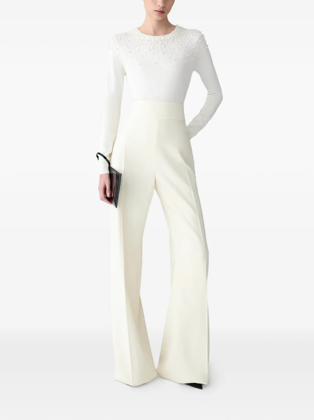 Carolina Herrera Verfraaide top Wit