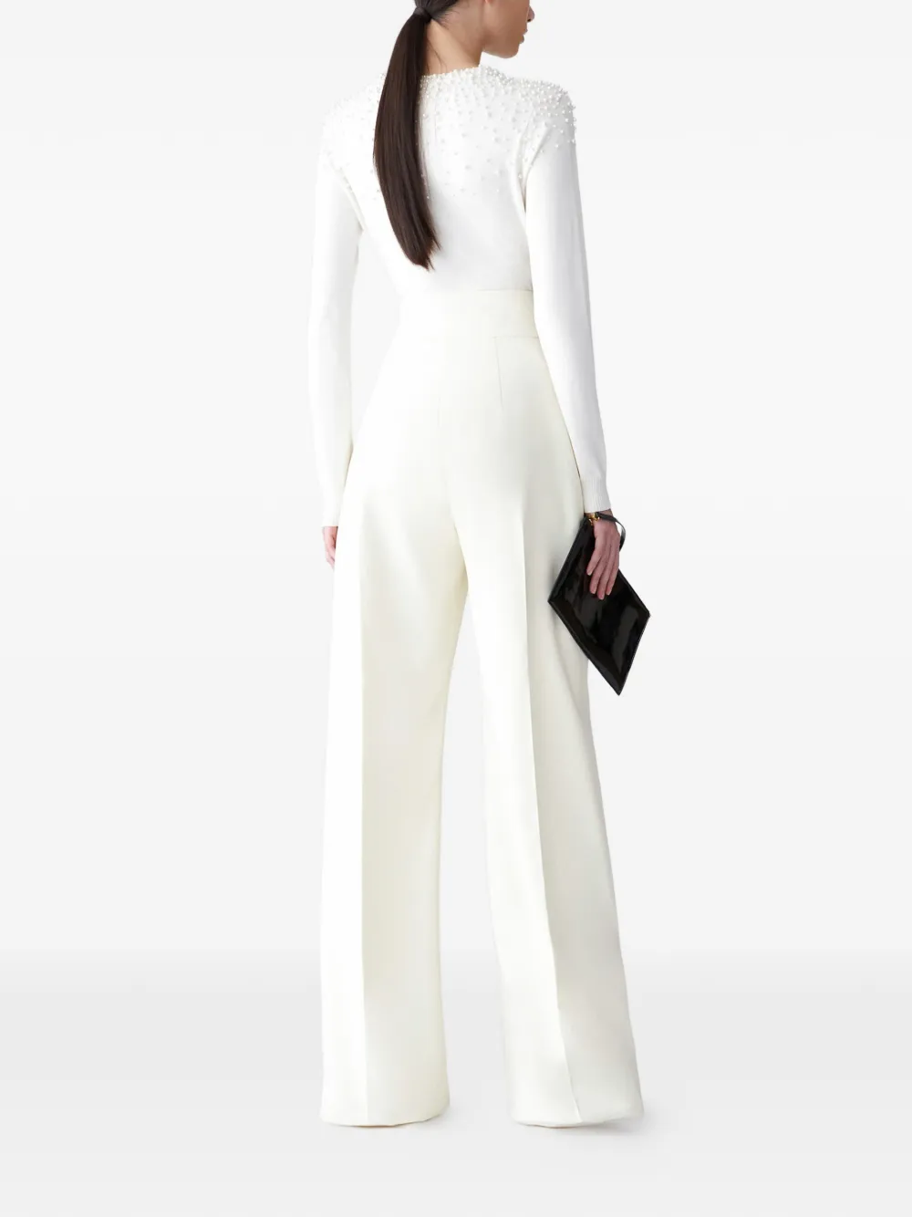 Carolina Herrera Verfraaide top Wit