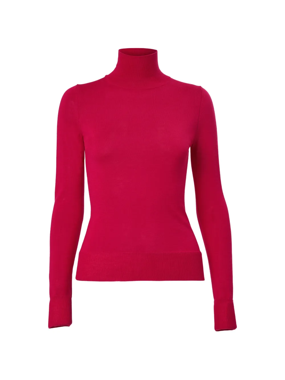 Carolina Herrera long-sleeve turtleneck sweater - Rosso