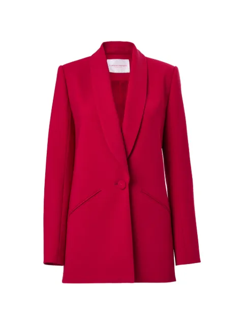 Carolina Herrera single-breasted shawl-collar blazer